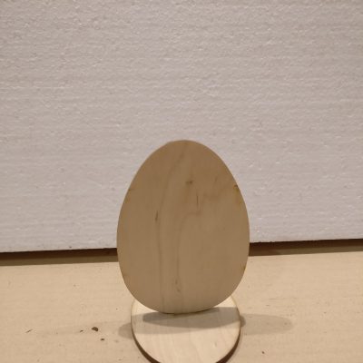 Kopia jajko do zdobie+ä z podstawka ok 10 cm